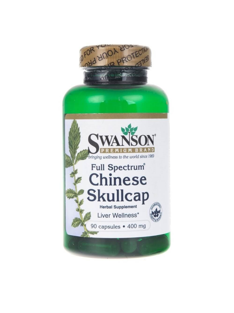 Swanson Full Spectrum Chinesse Scullcap (Bajkal Skullcap) – 90 kapsúl