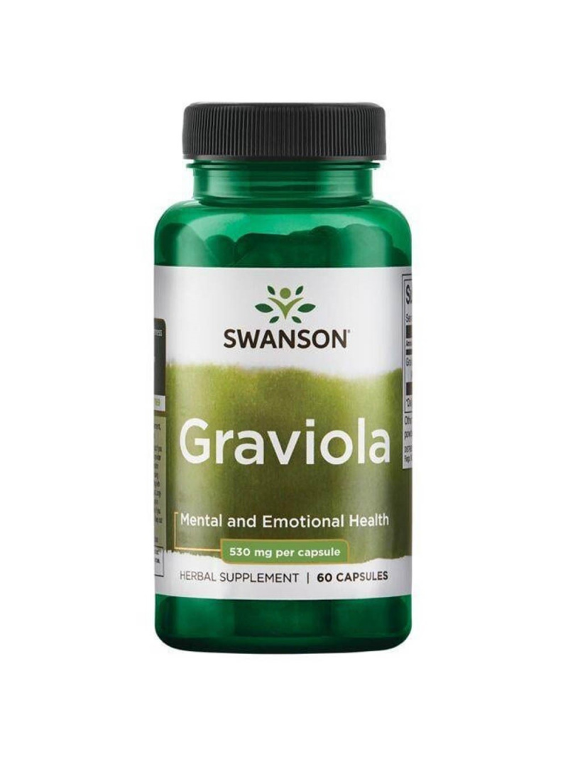 Swanson Graviola 530 mg - 60 kapsúl