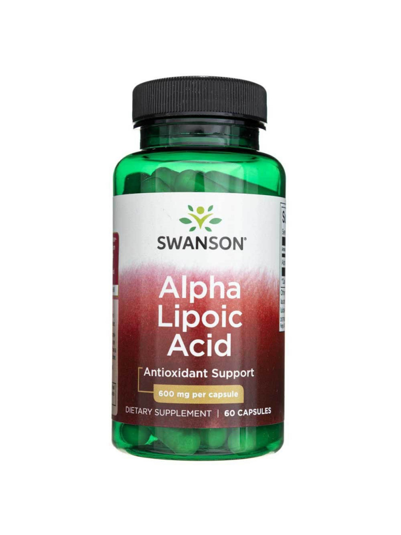 Swanson Ultra Alpha Lipoic Acid (ALA) 600 mg – 60 kapsúl