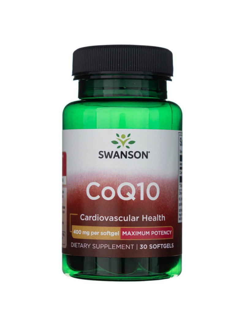 Swanson Coenzyme Q10 400 mg - 30 kapsúl