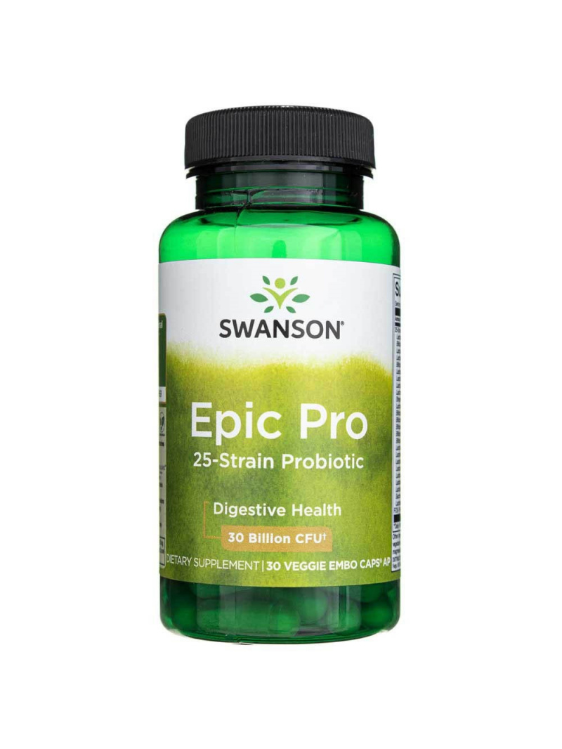 Swanson Probiotic Epic Pro 25 kmeňov - 30 kapsúl