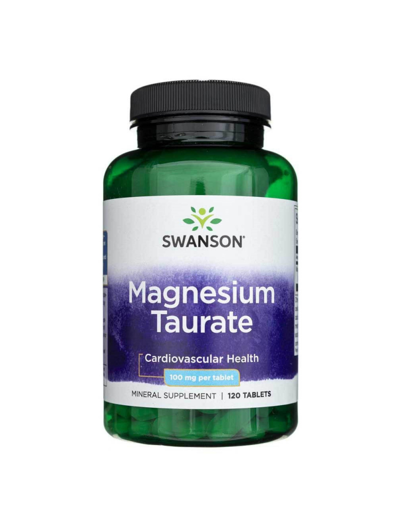 Swanson Magnesium Taurate 100 mg - 120 tabliet