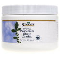 Swanson Magnesium Citrate prášok 100% čistý - 227 g