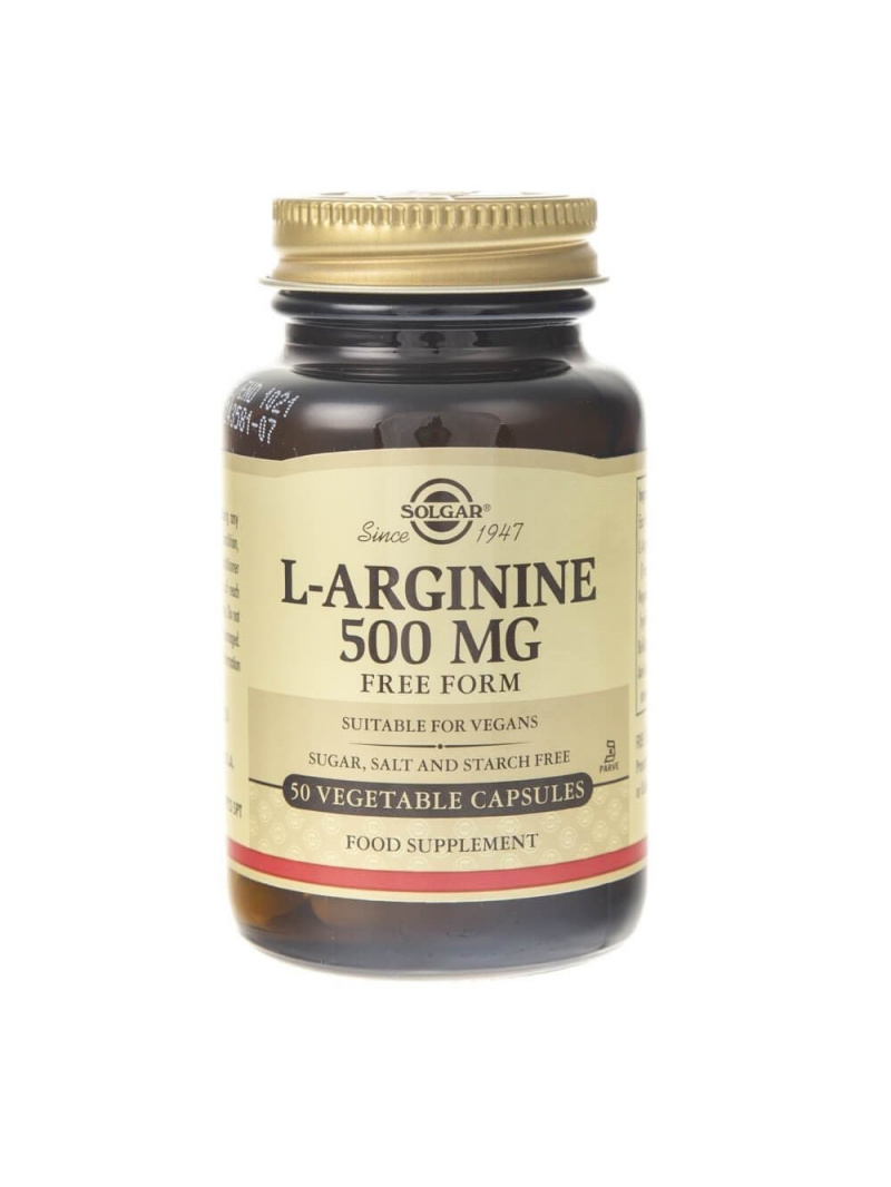 Solgar L-Arginine 500 mg - 50 kapsúl