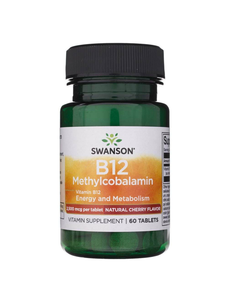 Swanson Methylcobalamine B12 2,5 mg - 60 tabliet