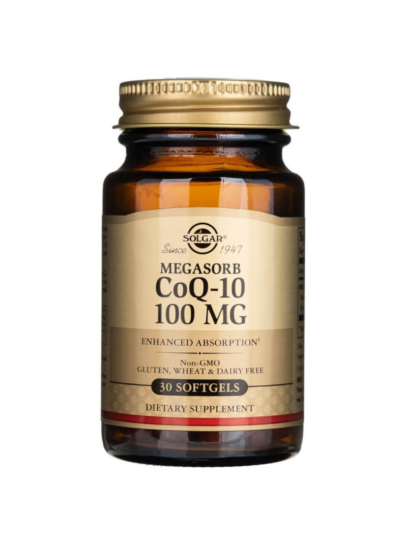 Solgar Koenzým Q10 100 mg - 30 kapsúl