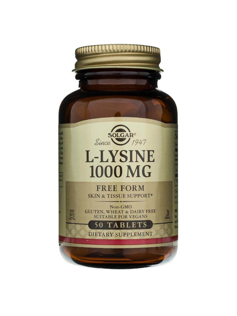 Solgar L-Lysine 1000 mg - 50 tabliet