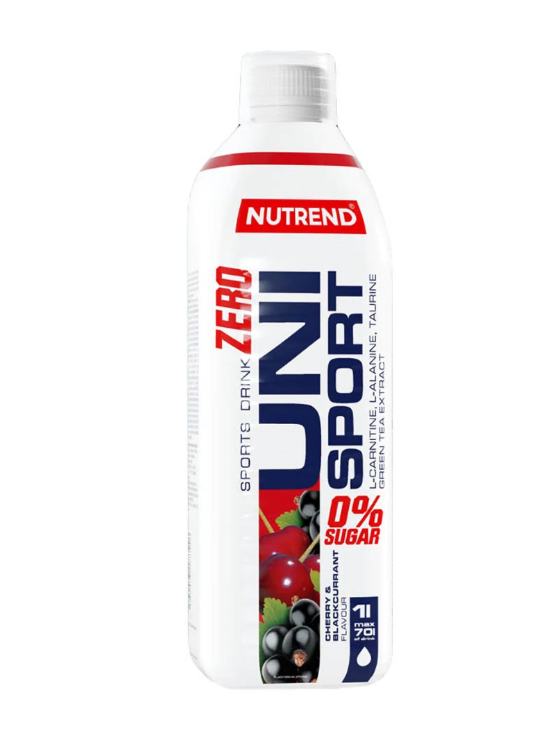 Nutrend Unisport Zero hypotonický nápoj čerešňovo-čierne ríbezle - 1000 ml