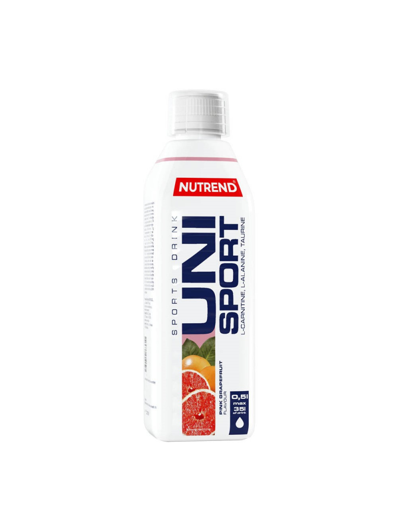 Nutrend Unisport hypotonický nápoj ružový grapefruit - 500 ml