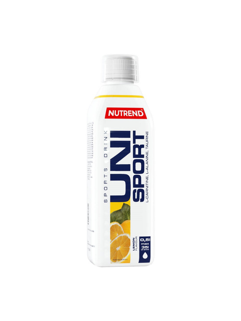 Nutrend Unisport hypotonický citrónový nápoj - 500 ml