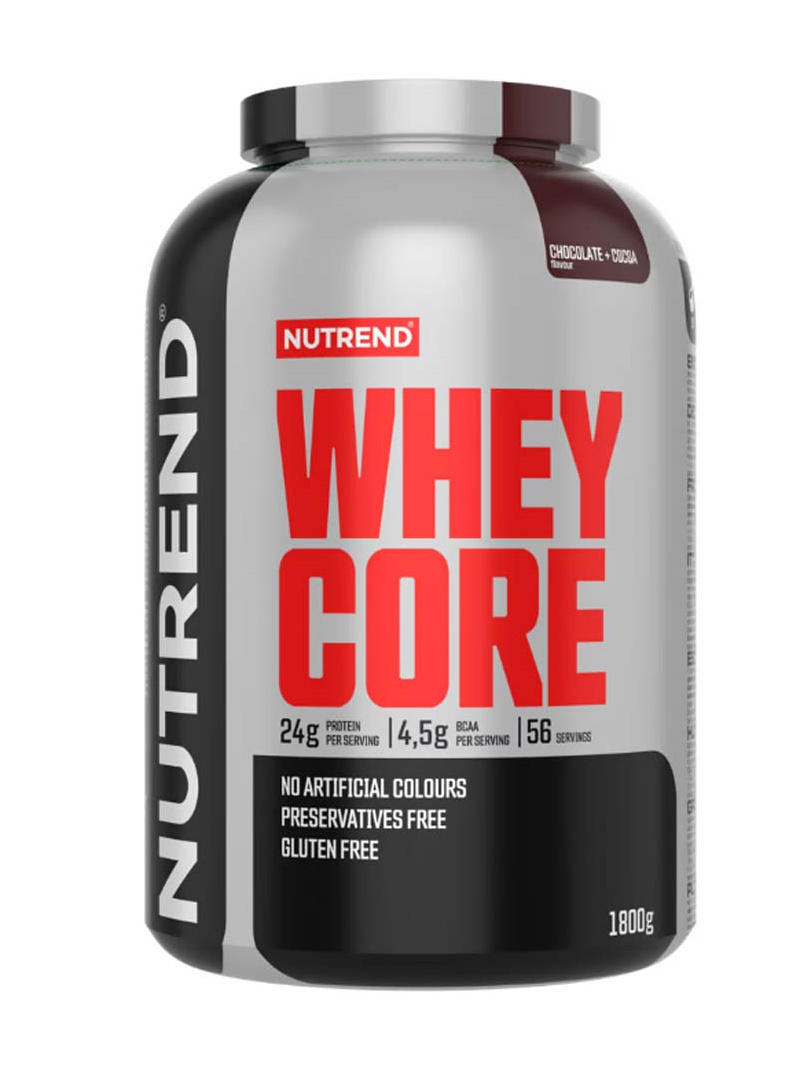 Nutrend Whey Core čokoláda - 1800 g