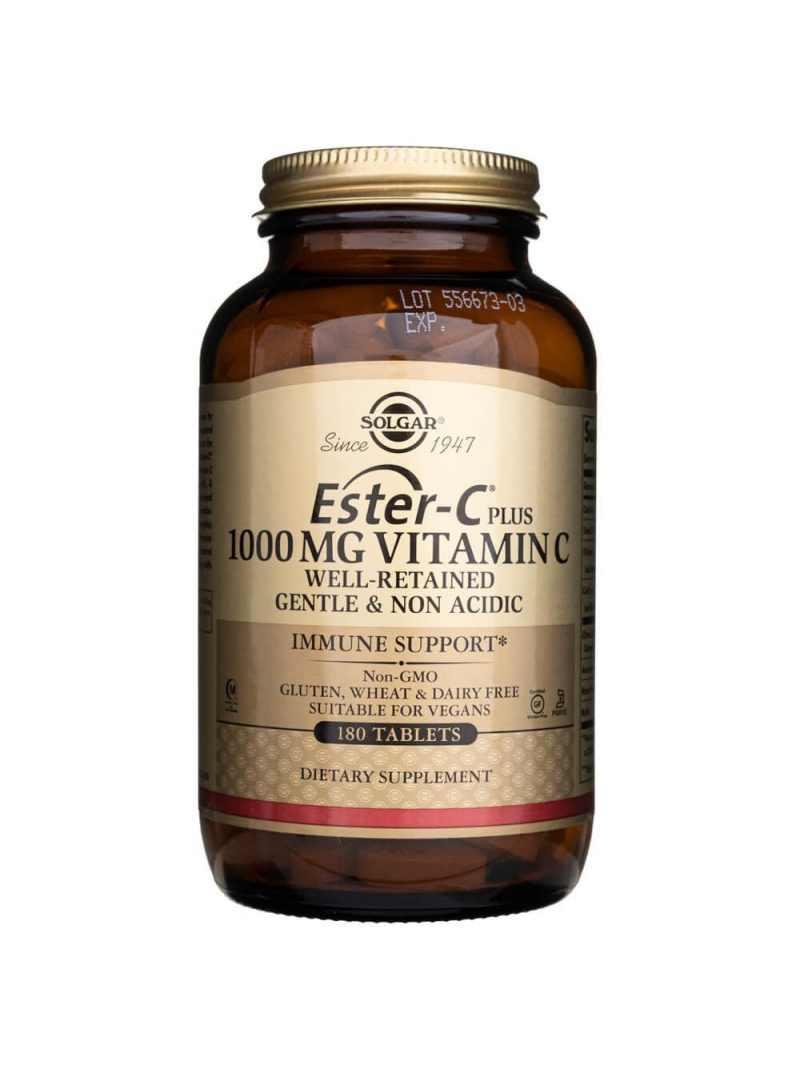 Solgar Ester C Plus – 1000 mg Vitamín C – 180 tabliet