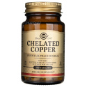 Solgar Copper aminokyselinový chelát 2,5 mg - 100 tabliet