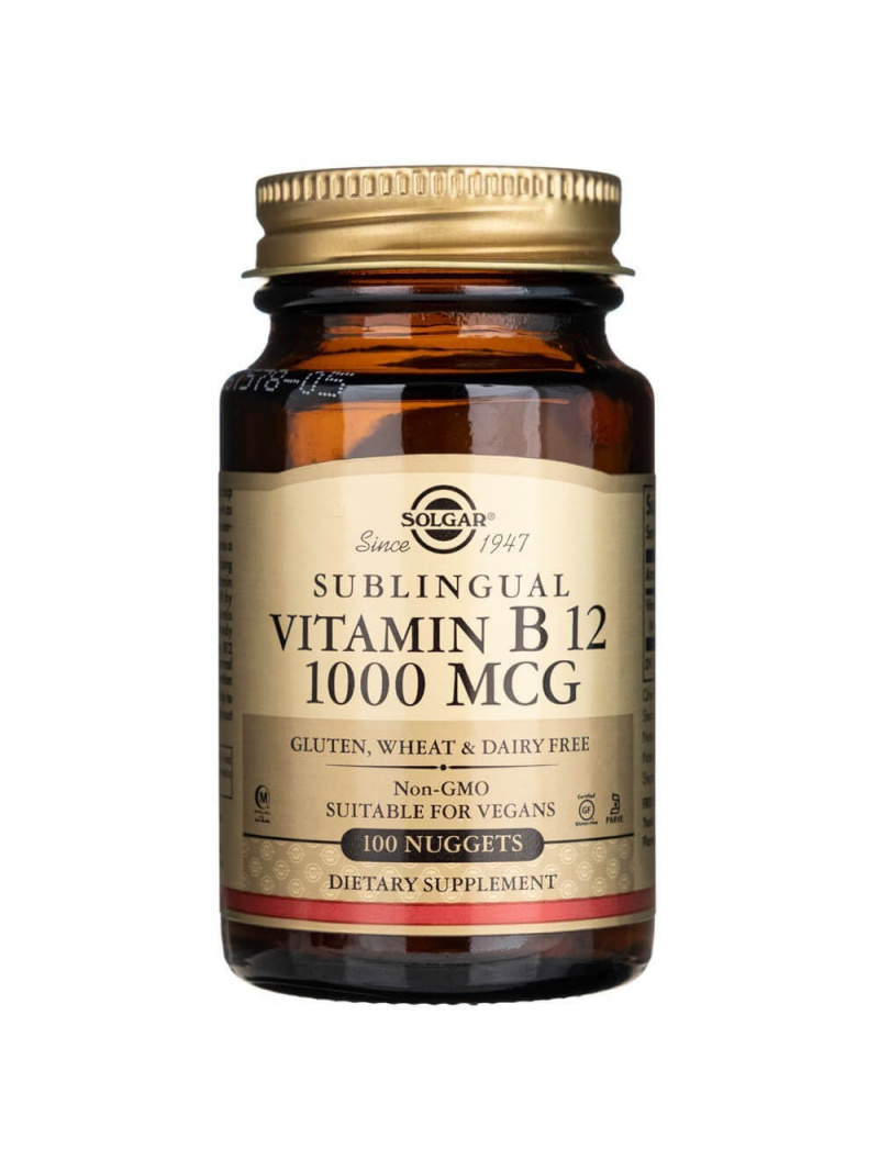 Solgar Vitamín B12 1000 µg - 100 tabliet