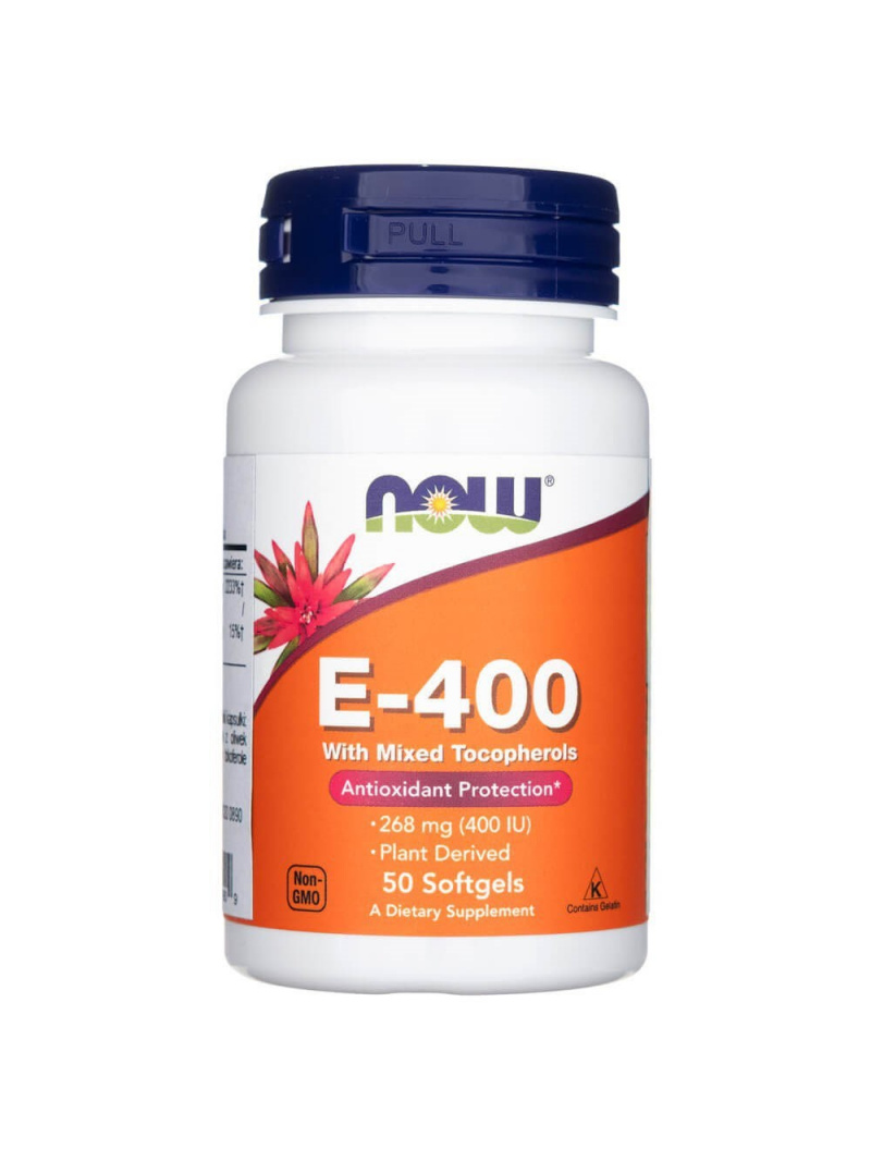 Haya Labs0 Vitamín E-400 (zmes tokoferolov) - 50 kapsúl
