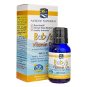 Nordic Naturals Vitamín D 400 IU pre dojčatá - 11 ml