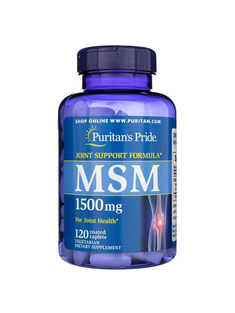 Haya Labs1 MSM (organická síra) 1500 mg - 120 tabliet