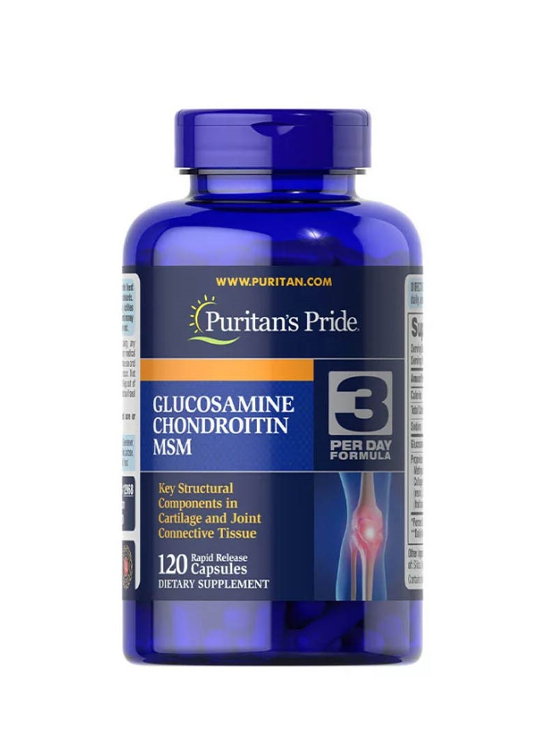 Haya Labs1 Glukosamín Chondroitín MSM - 120 kapsúl