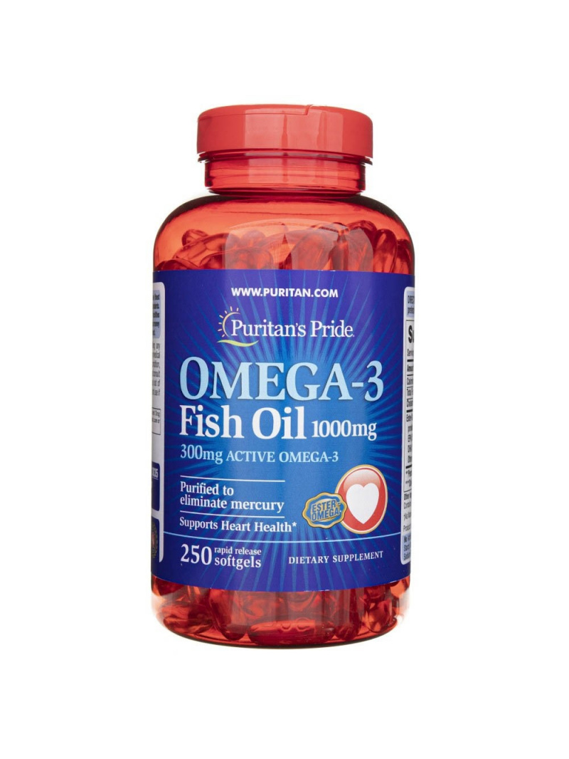 Haya Labs1 Omega-3 Oil 1000 mg - 250 kapsúl