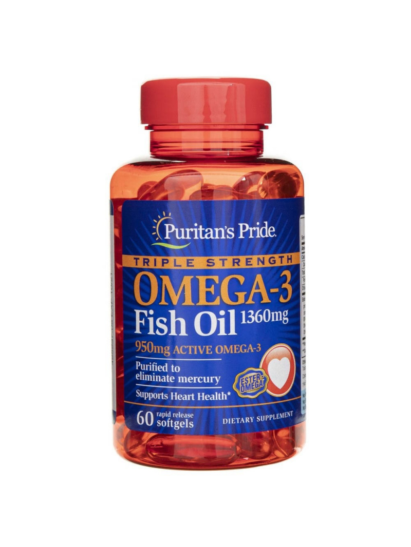 Haya Labs1 Omega-3 Oil trojitá sila 1400 mg - 60 kapsúl