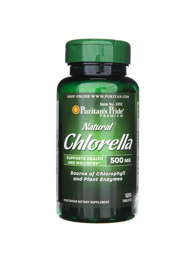 Haya Labs1 Chlorella 500 mg - 120 tabliet