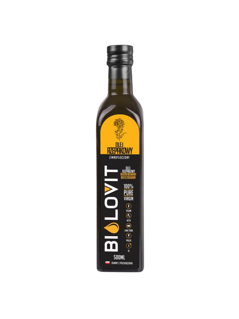 Bilovit Za studena lisovaný repkový olej - 500 ml