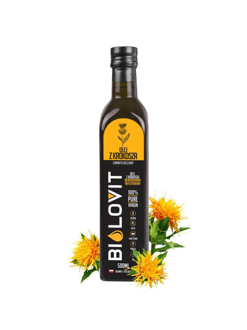 Bilovit Svetlicový olej lisovaný za studena - 500 ml