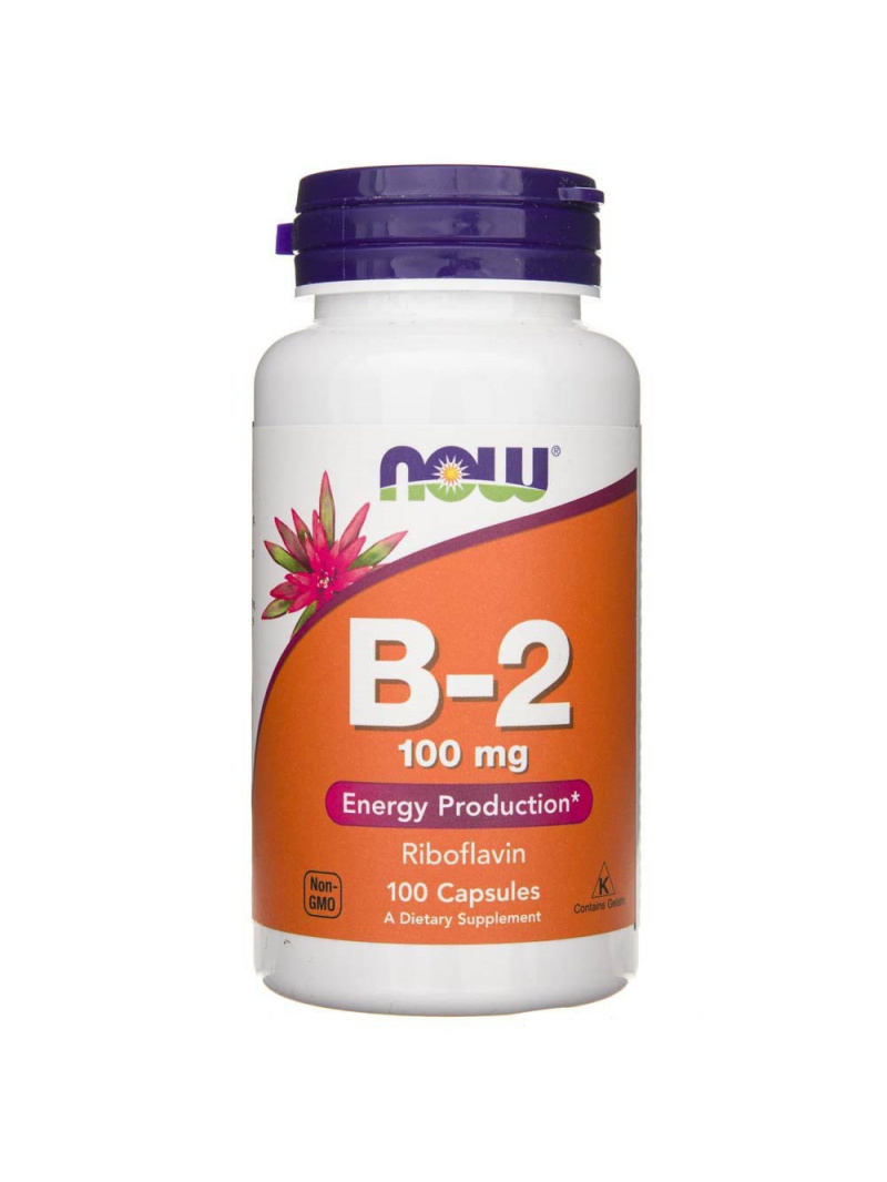 Haya Labs0 Vitamín B2 (riboflavín) 100 mg - 100 kapsúl