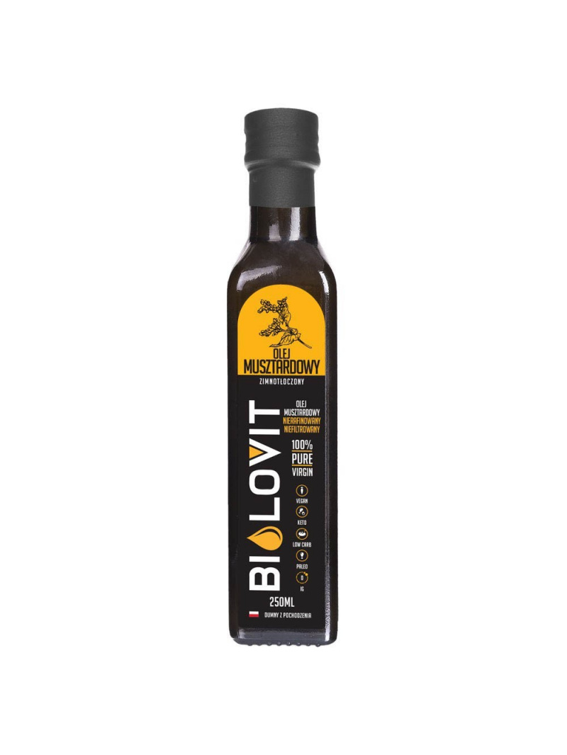 Bilovit Za studena lisovaný horčicový olej - 250 ml