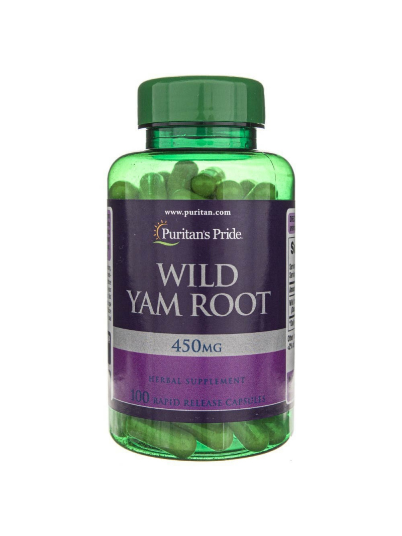 Haya Labs1 Wild Yam 450 mg - 100 kapsúl