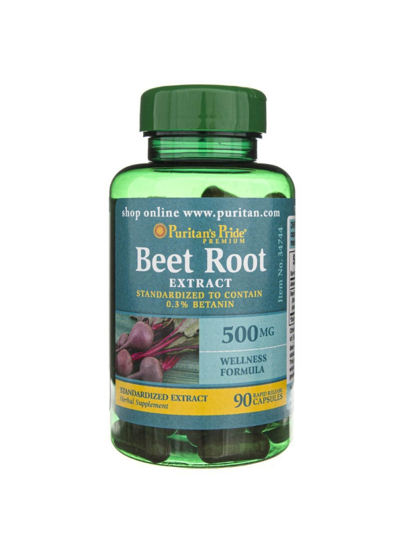 Haya Labs1 Beet Root (Červená repa) 500 mg – 100 kapsúl