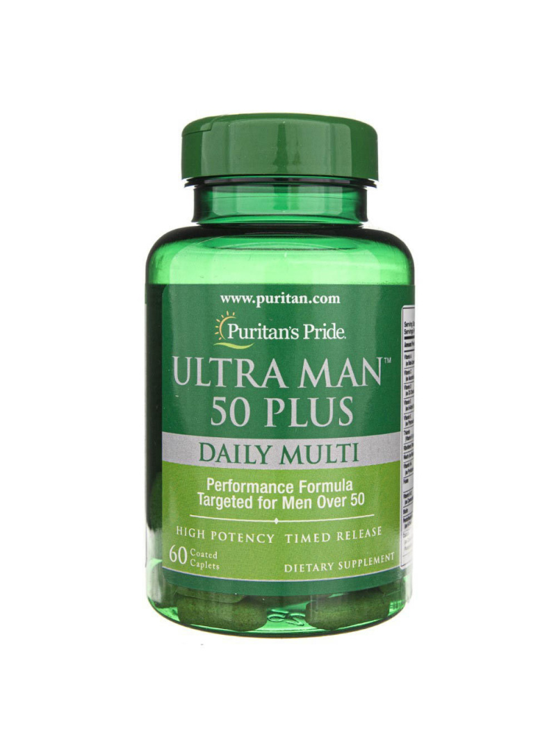 Haya Labs1 Ultra Man 50 Plus Multivitamín - 60 tabliet