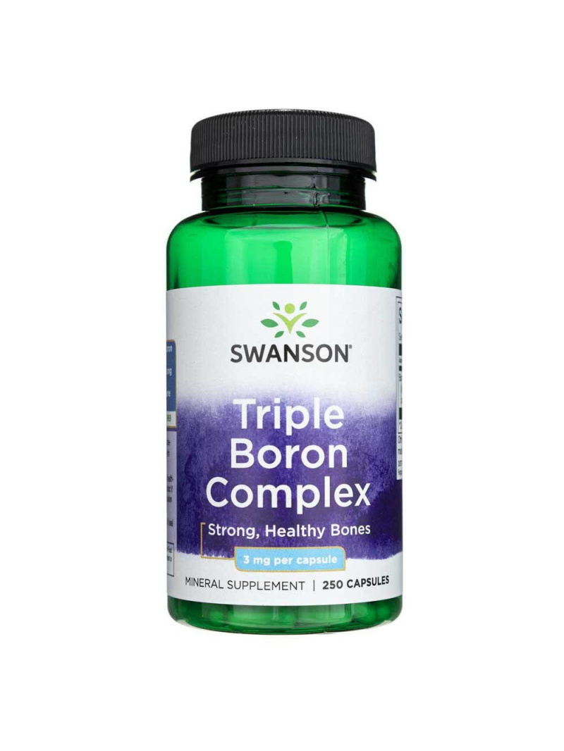 Swanson Triple Boron Complex 3 mg - 250 kapsúl