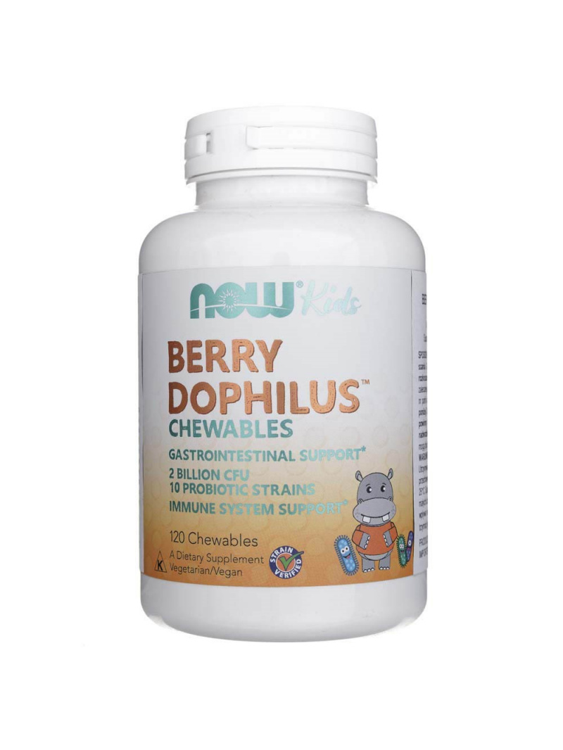 Haya Labs0 BerryDophilus™ Kids (probiotikum pre deti) – 120 tabliet