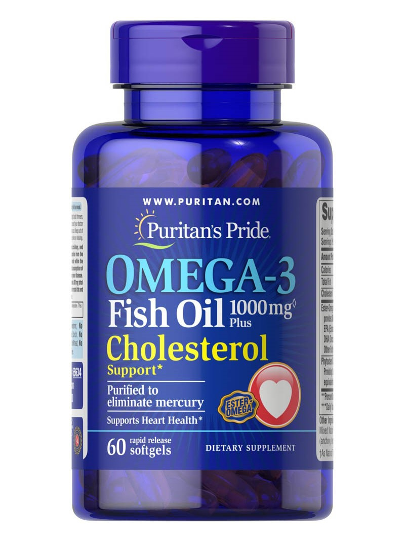 Haya Labs1 Omega-3 + Cholesterol - 60 kapsúl