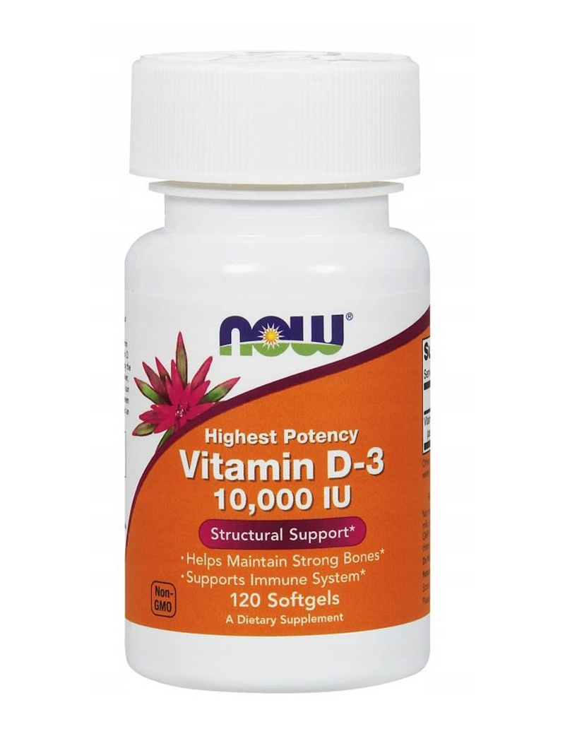 Haya Labs0 Vitamín D3 10000 IU - 120 kapsúl