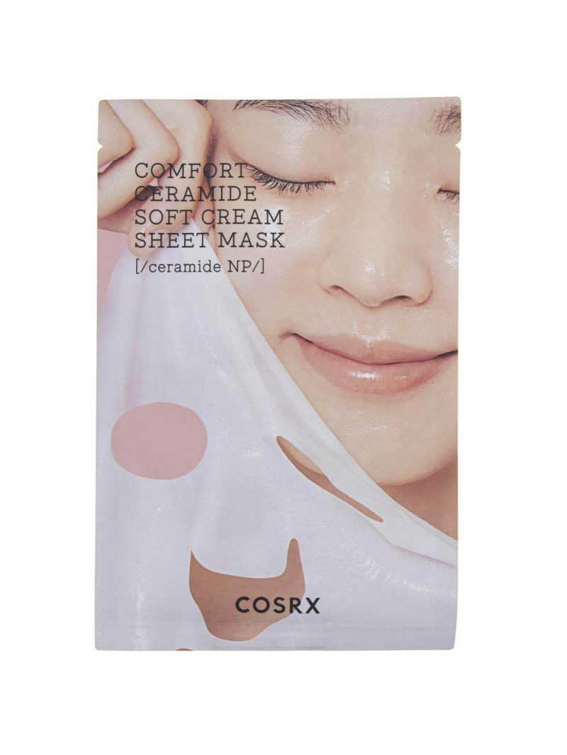 Plechová maska COSRX Balancium Comfort Ceramide Soft Cream Hydratačná listová maska s ceramidmi