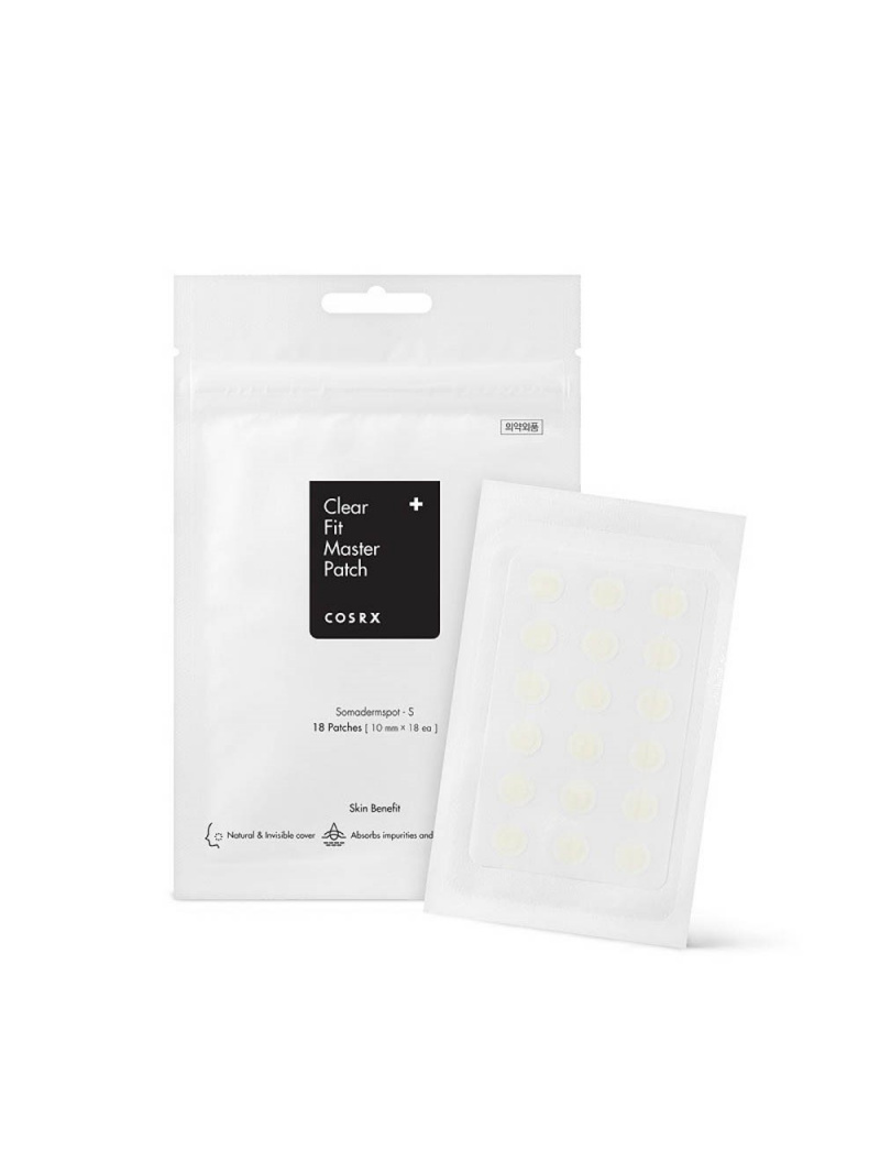 COSRX Clear Fit Master Patch Náplasti na sušenie škvŕn - 18 kusov