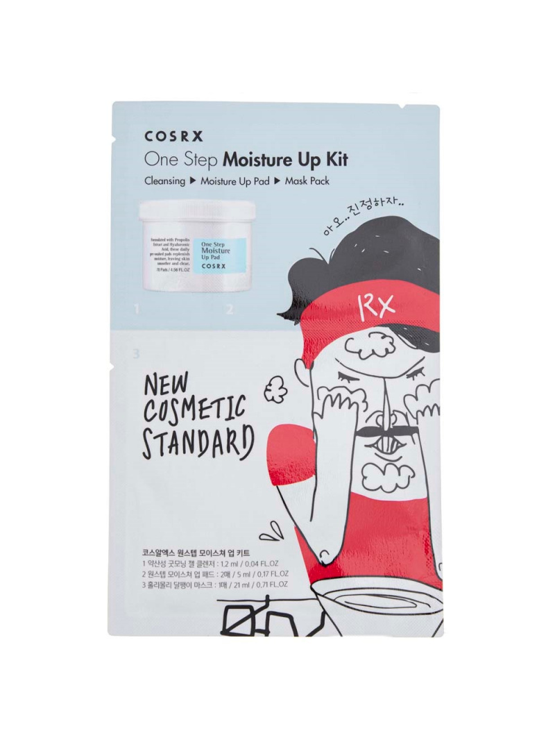 COSRX One Step Moisture Up Kit Súprava na zvlhčenie tváre v troch krokoch
