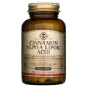 Kyselina alfa-lipoová Solgar Cinnamon - 60 tabliet