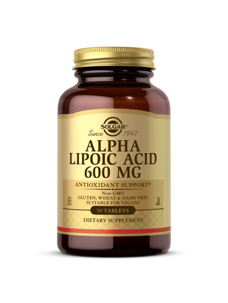 Solgar Alpha Lipoic Acid 600 mg - 50 tabliet