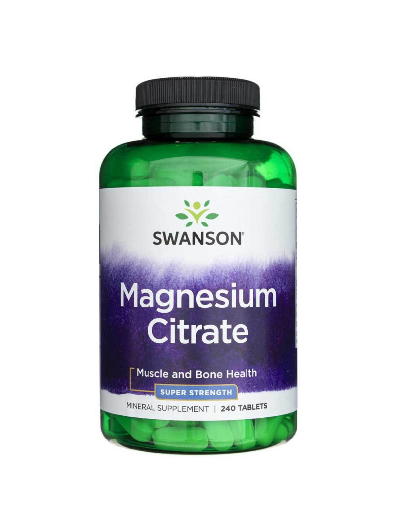 Swanson Magnesium Citrate 225 mg - 240 tabliet