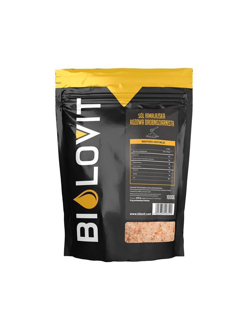 Bilovit Ružová himalájska soľ jemná - 1000 g
