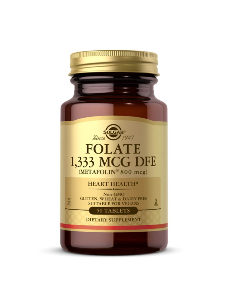 Solgar Folates 800 mcg - 50 tabliet