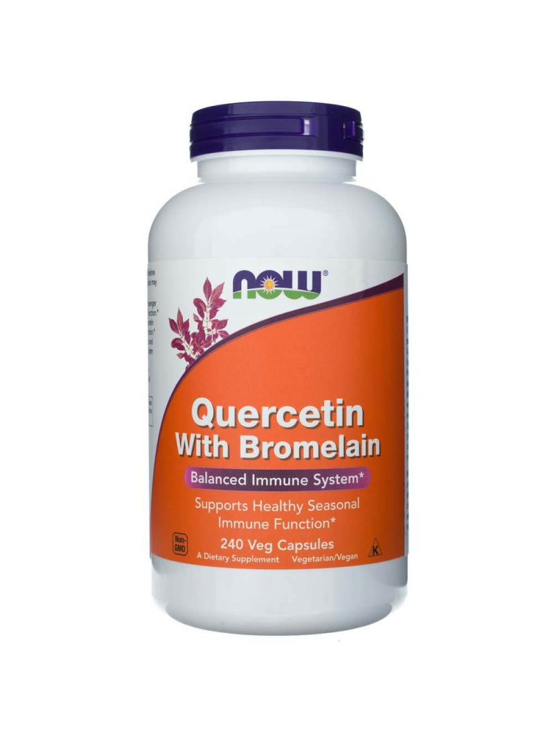 Haya Labs0 Quercetin with Bromelain - 240 kapsúl