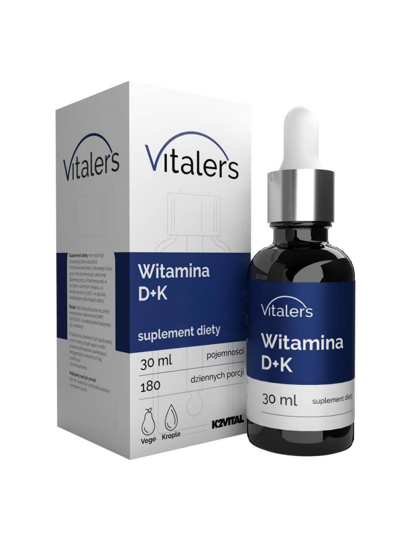 Haya Labs8 Vitamín D 2000 IU + K2 75 mcg kvapky - 30 ml