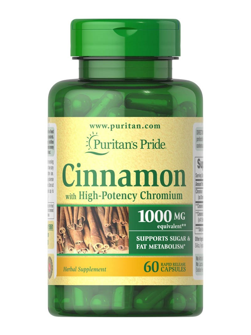 Haya Labs1 Cinnamon complex s chrómom - 60 kapsúl