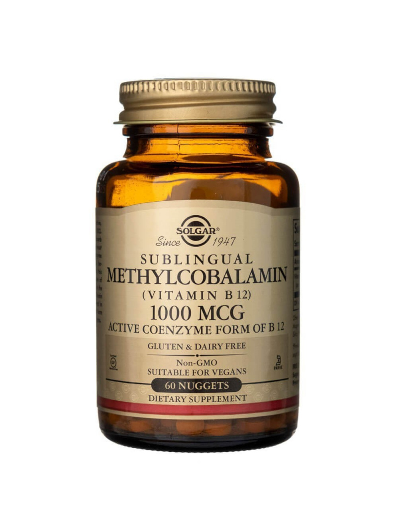 Solgar Vitamín B12 1000 µg - 60 tabliet