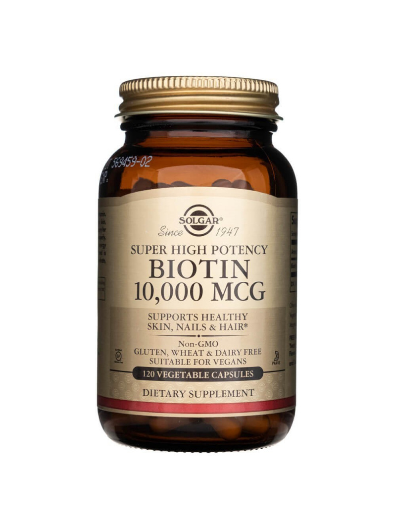 Solgar Biotin 10000 µg - 120 kapsúl