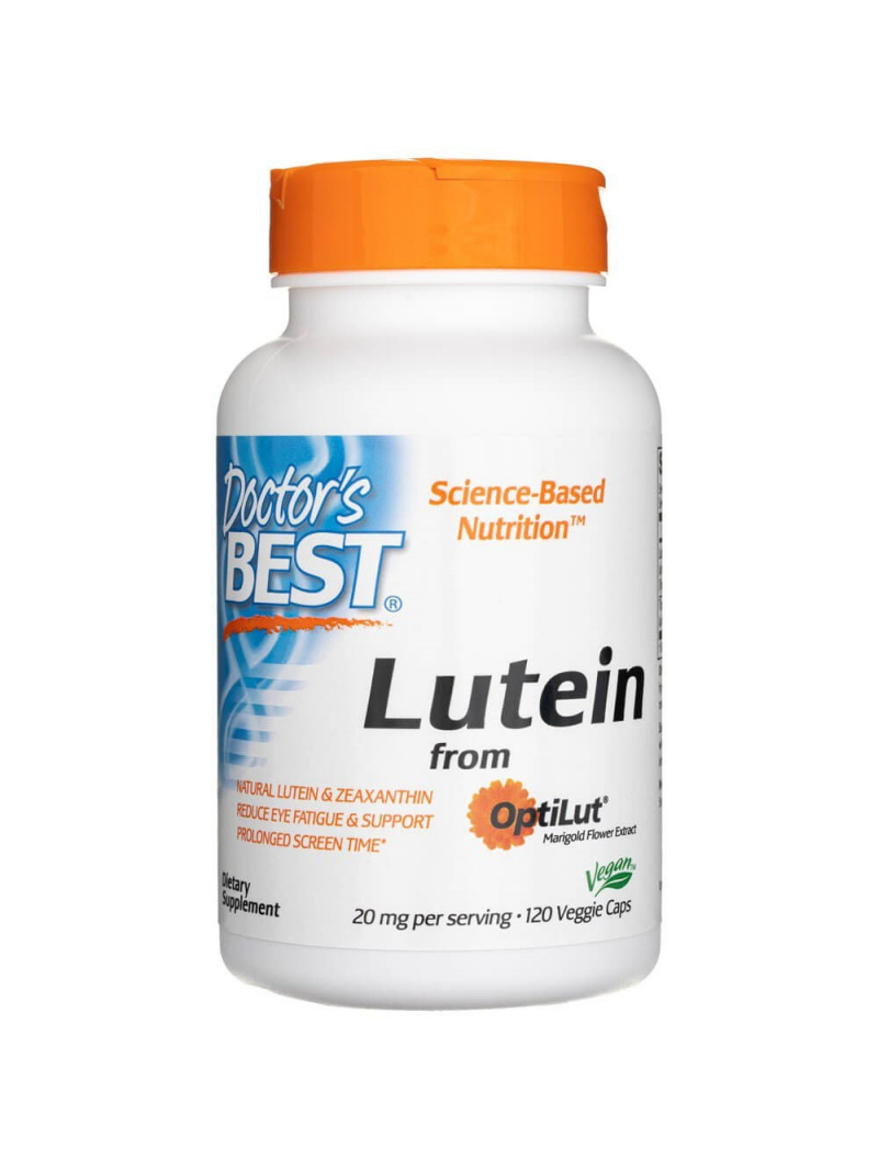 Doctor's Best Luteín s OptiLut 10 mg - 120 kapsúl